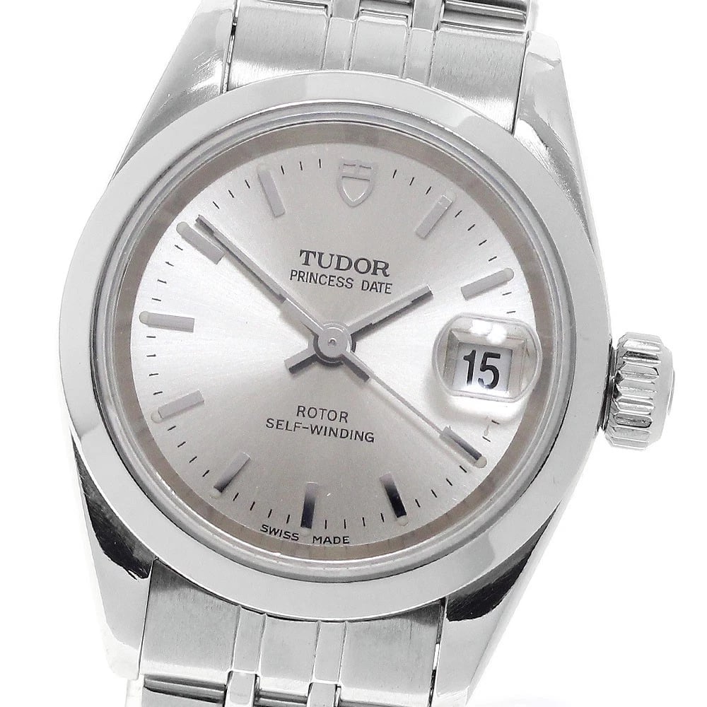 TUDOR PRINCESS DATE SILVER DIAL AUTOMATIC WATCH: TUDOR Princess date Silver Dial Automatic Watch Brand: TUDOR Type/Style: Wristwatch Material: Band Material Stainless Steel, Case Material Stainless Steel Color: Band Color Silver, Case Color Silver, 