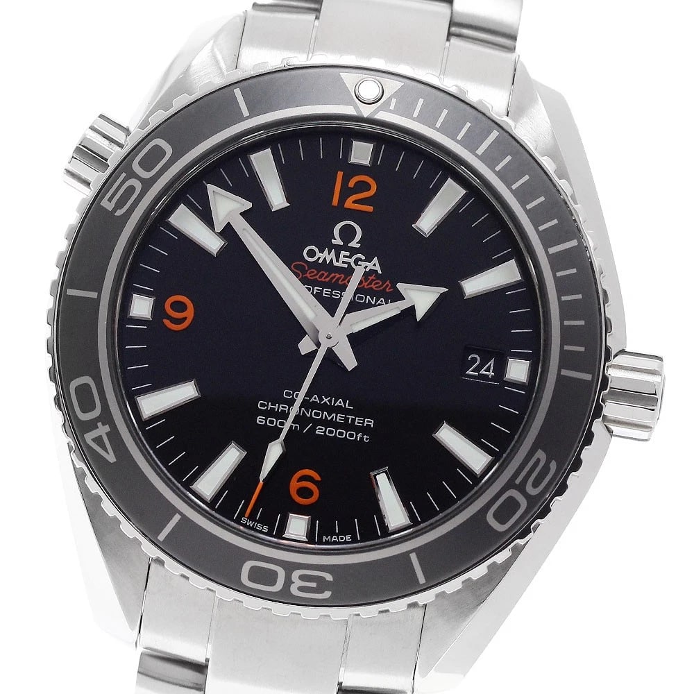 OMEGA SEAMASTER PLANET OCEAN AUTOMATIC WATCH: OMEGA Seamaster Planet Ocean Automatic Watch Brand: OMEGA Type/Style: Wristwatch Material: Band Material Stainless Steel, Case Material Stainless Steel Color: Band Color Silver, Case Color Silver, Dia