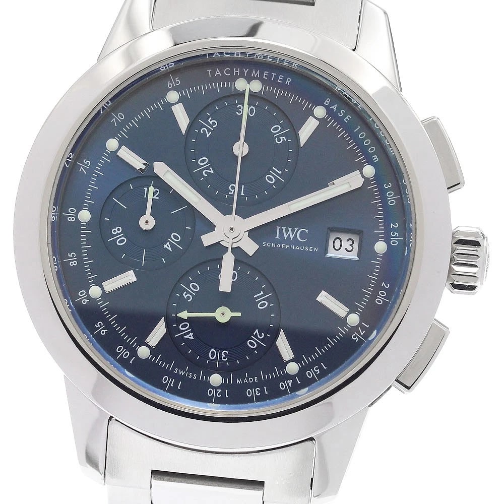 IWC SCHAFFHAUSEN INGENIEUR CHRONOGRAPH AUTOMATIC WATCH: IWC SCHAFFHAUSEN Ingenieur Chronograph Automatic Watch Brand: IWC SCHAFFHAUSEN Type/Style: Wristwatch Material: Band Material Stainless Steel, Case Material Stainless Steel Color: Band Color Silver, C