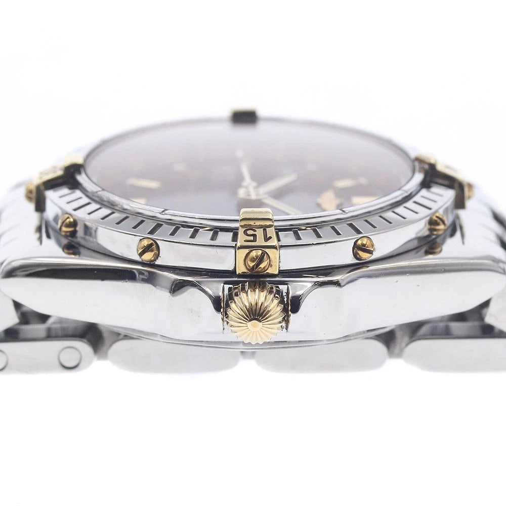 BREITLING WINGS DATE BLACK DIAL AUTOMATIC WATCH - 3