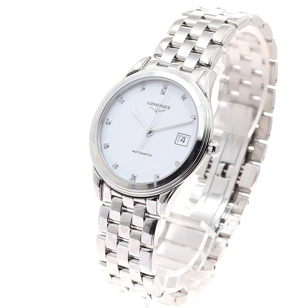 LONGINES FLAGSHIP DATE DIAMOND AUTOMATIC WATCH - 2