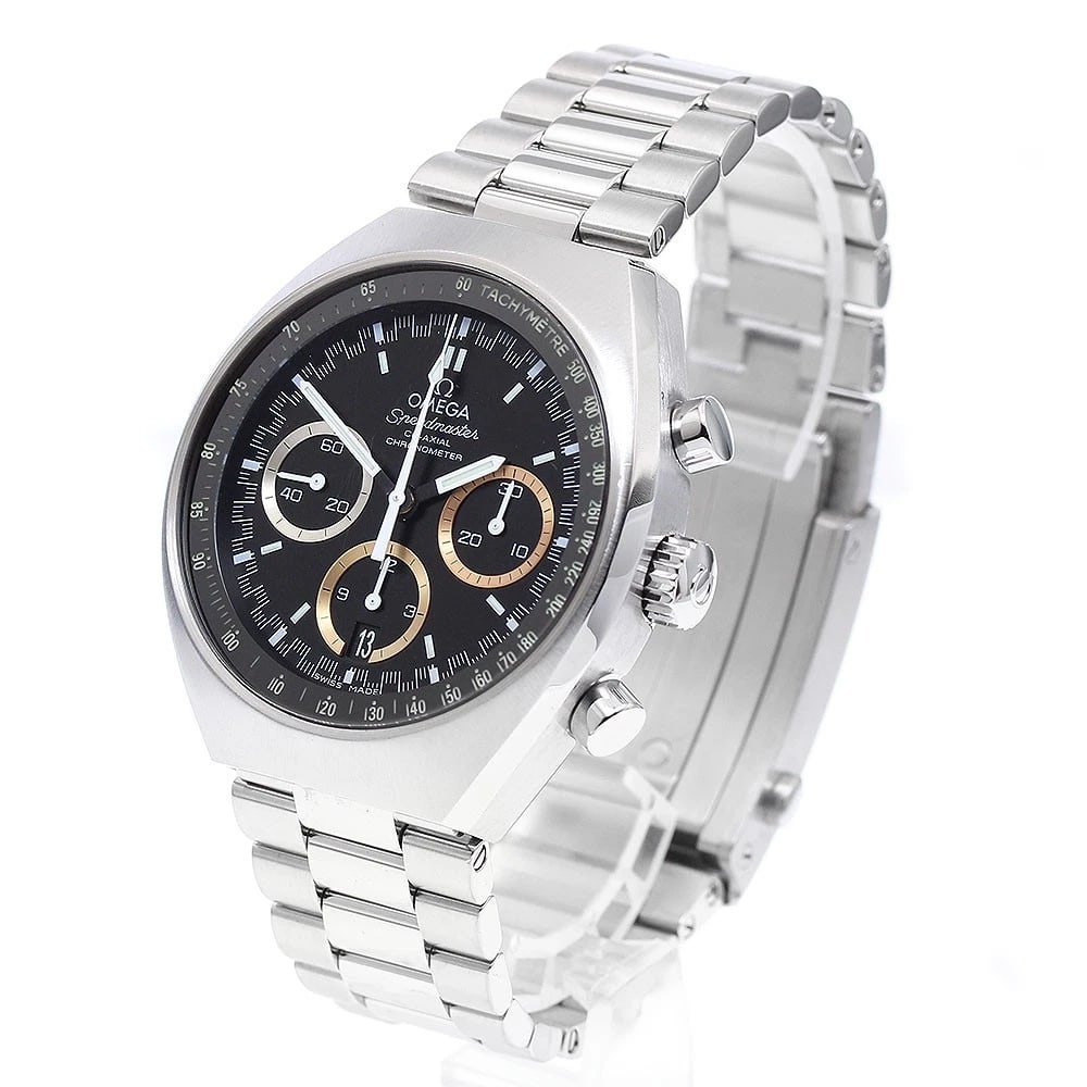 OMEGA SPEEDMASTER MARK II BLACK DIAL AUTOMATIC WATCH - 2