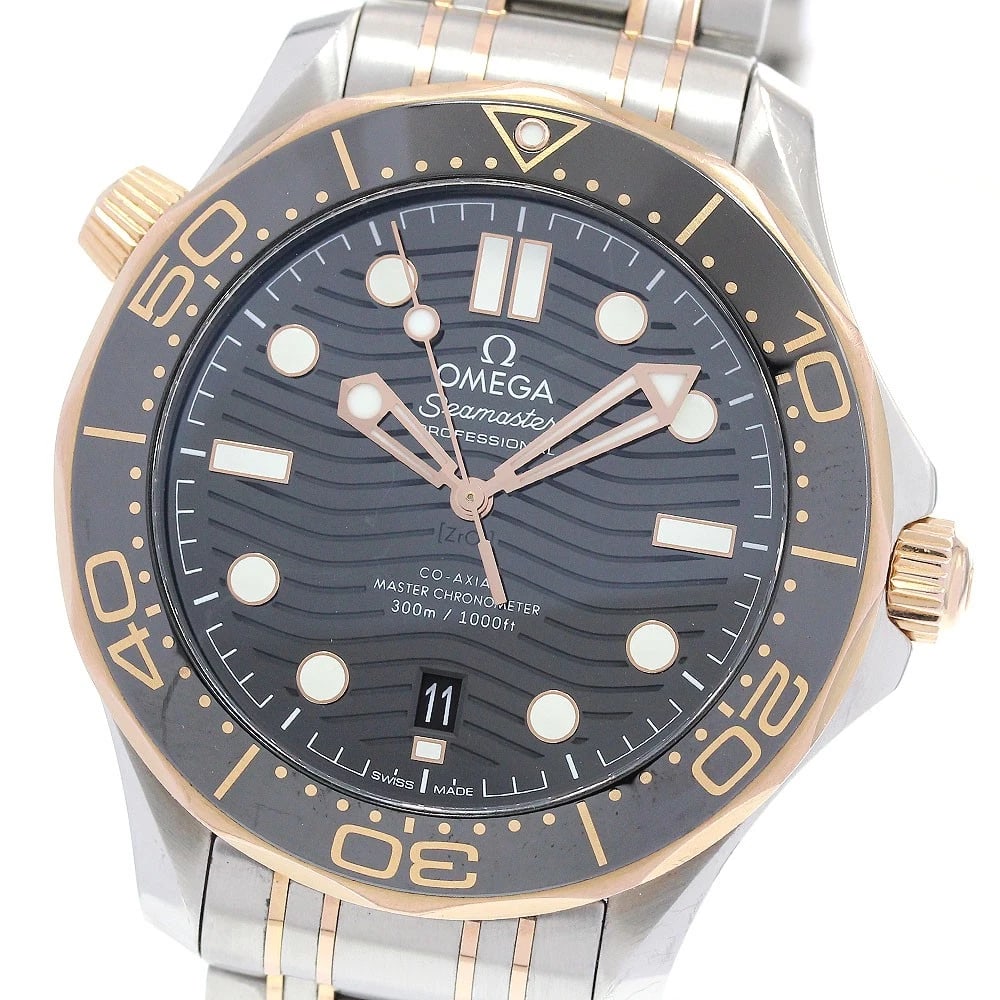 OMEGA SEAMASTER COAXIAL MASTER CHRONOMETER WATCH: OMEGA Seamaster Coaxial Master Chronometer Watch Brand: OMEGA Type/Style: Wristwatch Material: Band Material Stainless Steel / Sedona Gold, Case Material Stainless Steel / Sedona Gold Color: Band