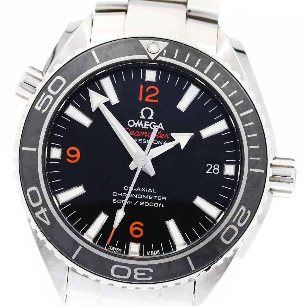 OMEGA SEAMASTER PLANET OCEAN DATE AUTOMATIC WATCH: OMEGA Seamaster Planet Ocean Date Automatic Watch Brand: OMEGA Type/Style: Wristwatch Material: Band Material Stainless Steel, Case Material Stainless Steel Color: Band Color Silver, Case Color Silver