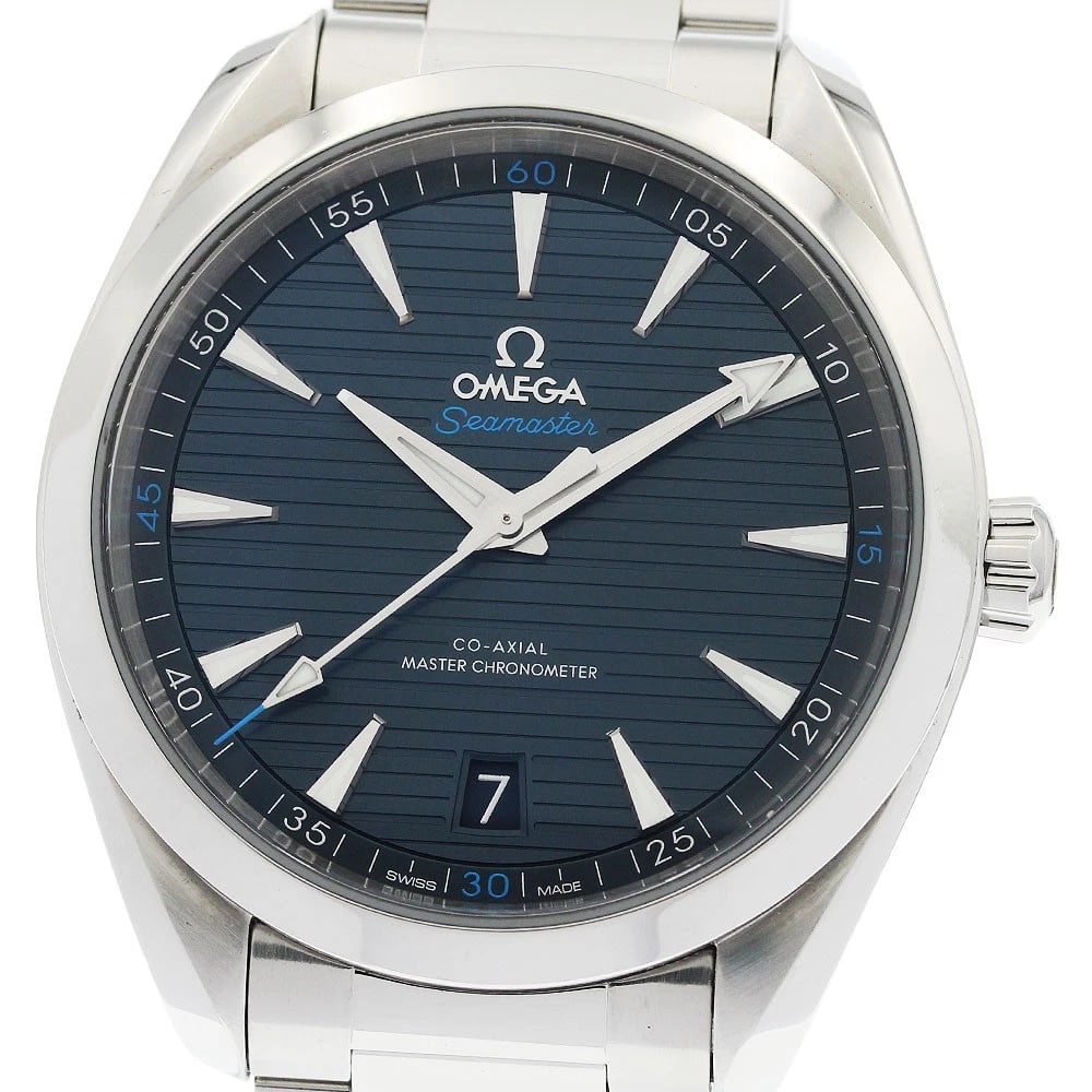 OMEGA SEAMASTER AQUA TERRA COAXIAL WATCH: OMEGA Seamaster Aqua Terra Coaxial Watch Brand: OMEGA Type/Style: Wristwatch Material: Band Material Stainless Steel, Case Material Stainless Steel Color: Band Color Silver, Case Color Silver, Dial