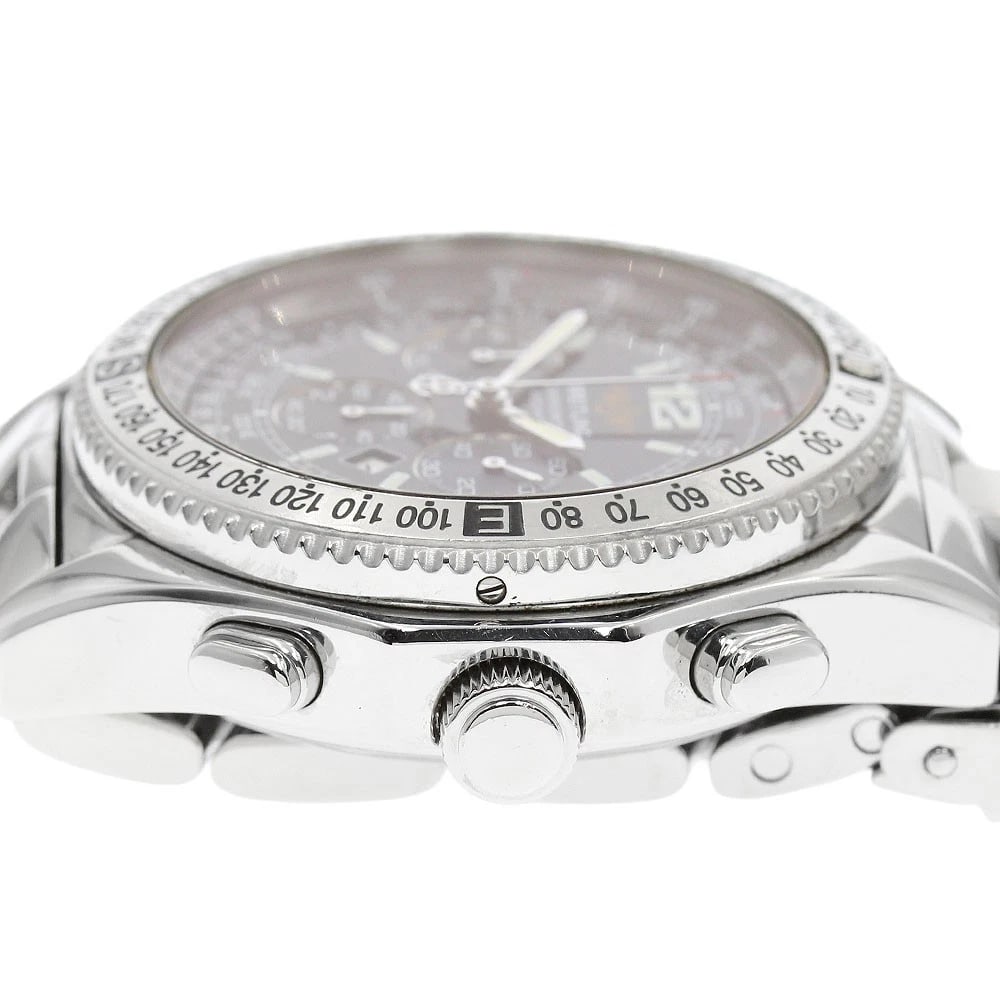 BREITLING PROFESSIONAL DATE CHRONOGRAPH AUTOMATIC WATCH - 4
