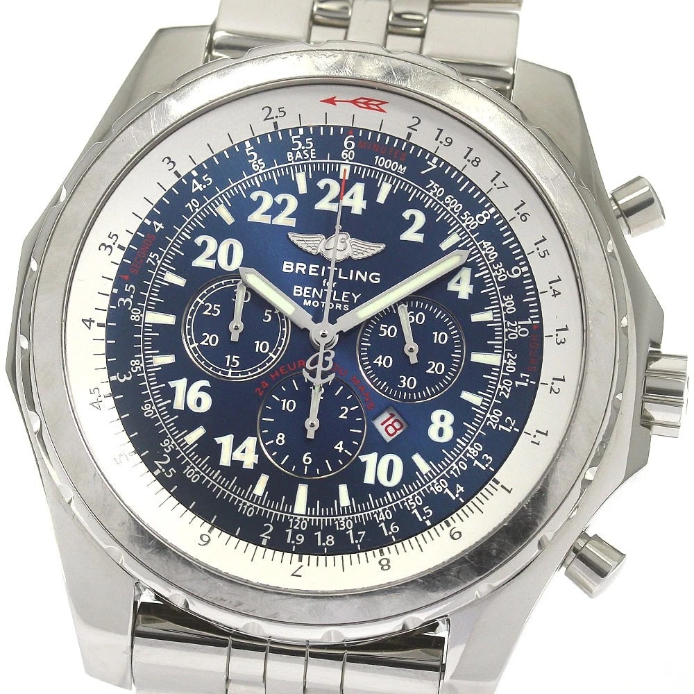 BREITLING BENTLEY LE MANS LIMITED EDITION WATCH: BREITLING Bentley Le Mans limited edition Watch Brand: BREITLING Type/Style: Wristwatch Material: Band Material Stainless Steel, Case Material Stainless Steel Color: Band Color Silver, Case Color