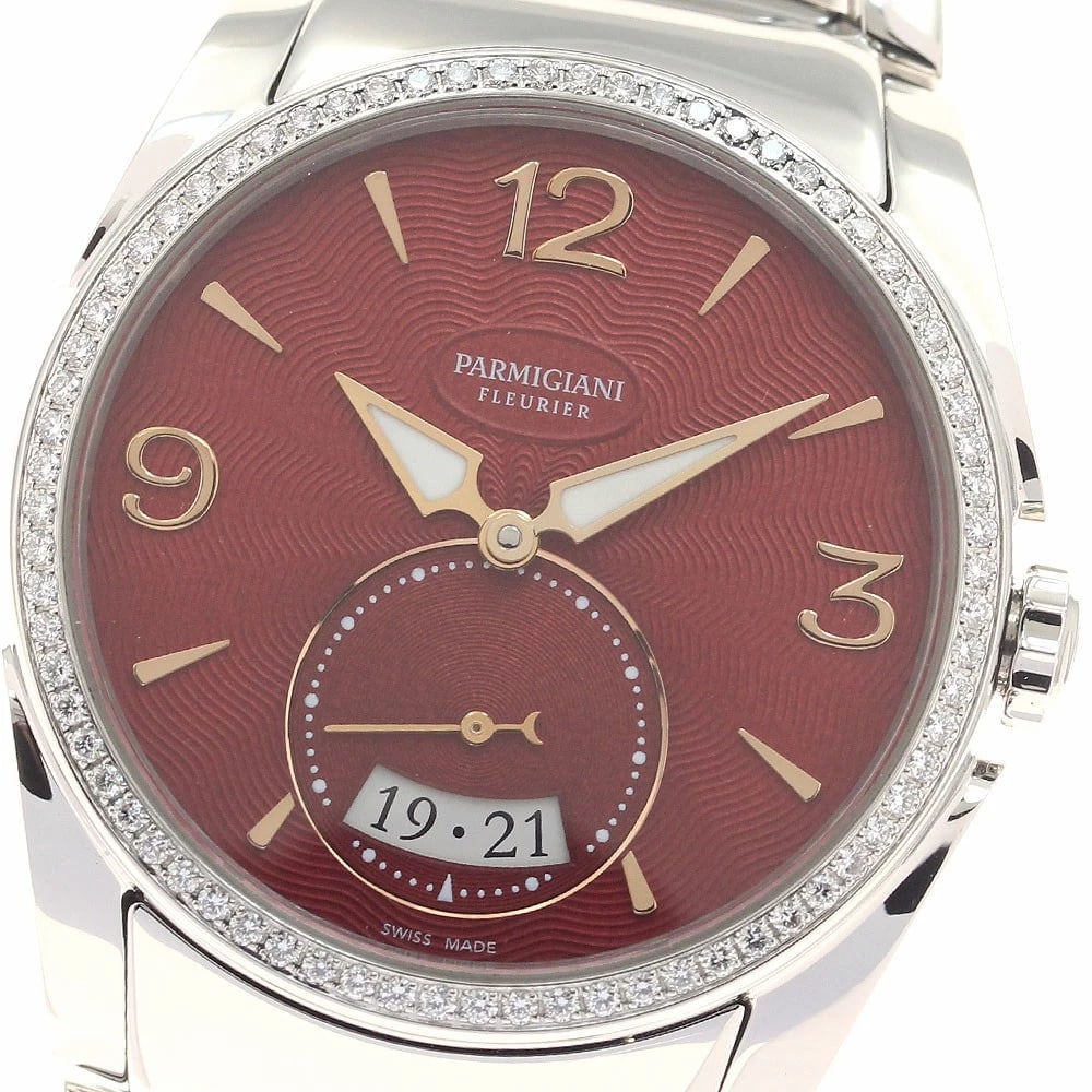 PARMIGIANI FLEURIER TONDA METROPOLITAN WATCH: PARMIGIANI FLEURIER Tonda Metropolitan Watch Brand: PARMIGIANI FLEURIER Type/Style: Wristwatch Material: Band Material Stainless Steel, Case Material Stainless Steel Color: Band Color Silver, Case