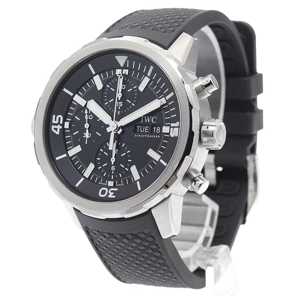 IWC SCHAFFHAUSEN AQUA TIMER CHRONOGRAPH AUTOMATIC WATCH - 2
