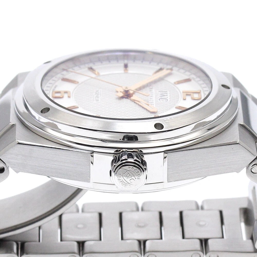IWC SCHAFFHAUSEN DATE SILVER DIAL AUTOMATIC WATCH - 3