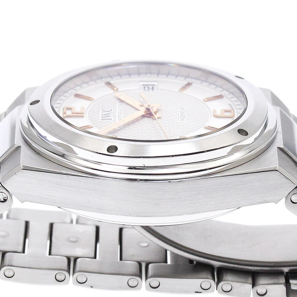 IWC SCHAFFHAUSEN DATE SILVER DIAL AUTOMATIC WATCH - 4