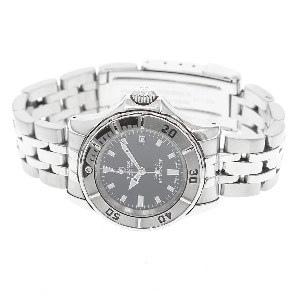 TUDOR PRINCESS DATE HYDRO NOTE DATE BLACK DIAL AUTOMATIC WATCH - 2