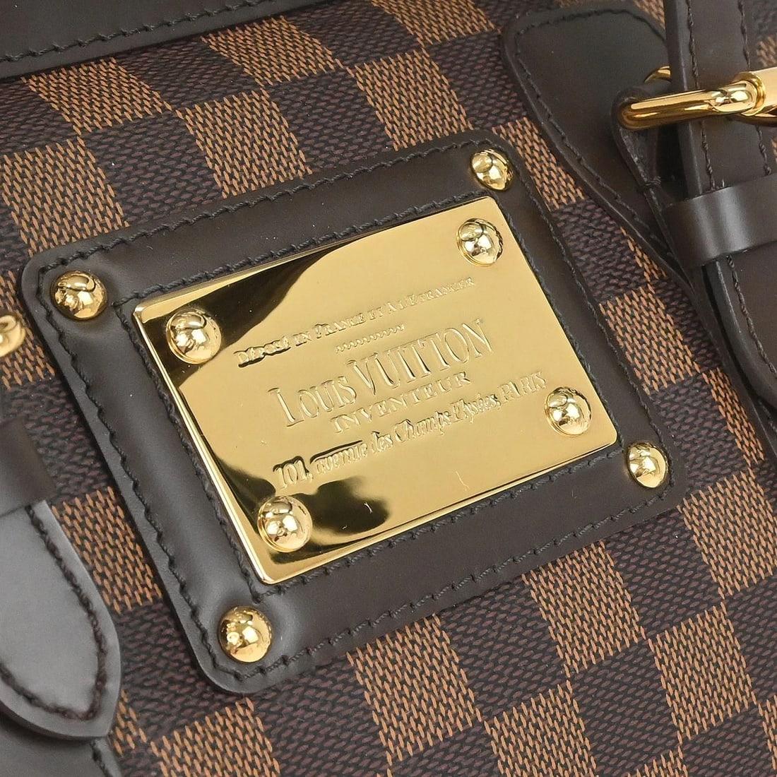 LOUIS VUITTON DAMIER BERKELEY HANDBAG - 4