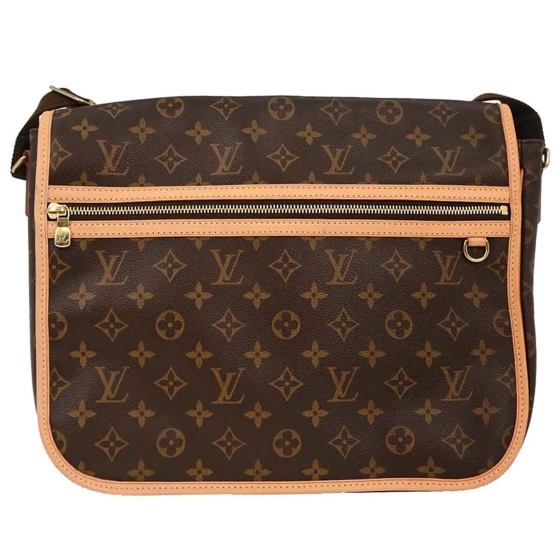 LOUIS VUITTON MONOGRAM MESSENGER BOSPHORE GM SHOULDER BAG: Louis Vuitton Monogram Messenger Bosphore GM Shoulder Bag Brand: Louis Vuitton Type/Style: Messenger & Cross Body Material: Monogram Canvas, Leather Color: Brown Size: W 11.8 x H 9.8 x D 2.8inch A
