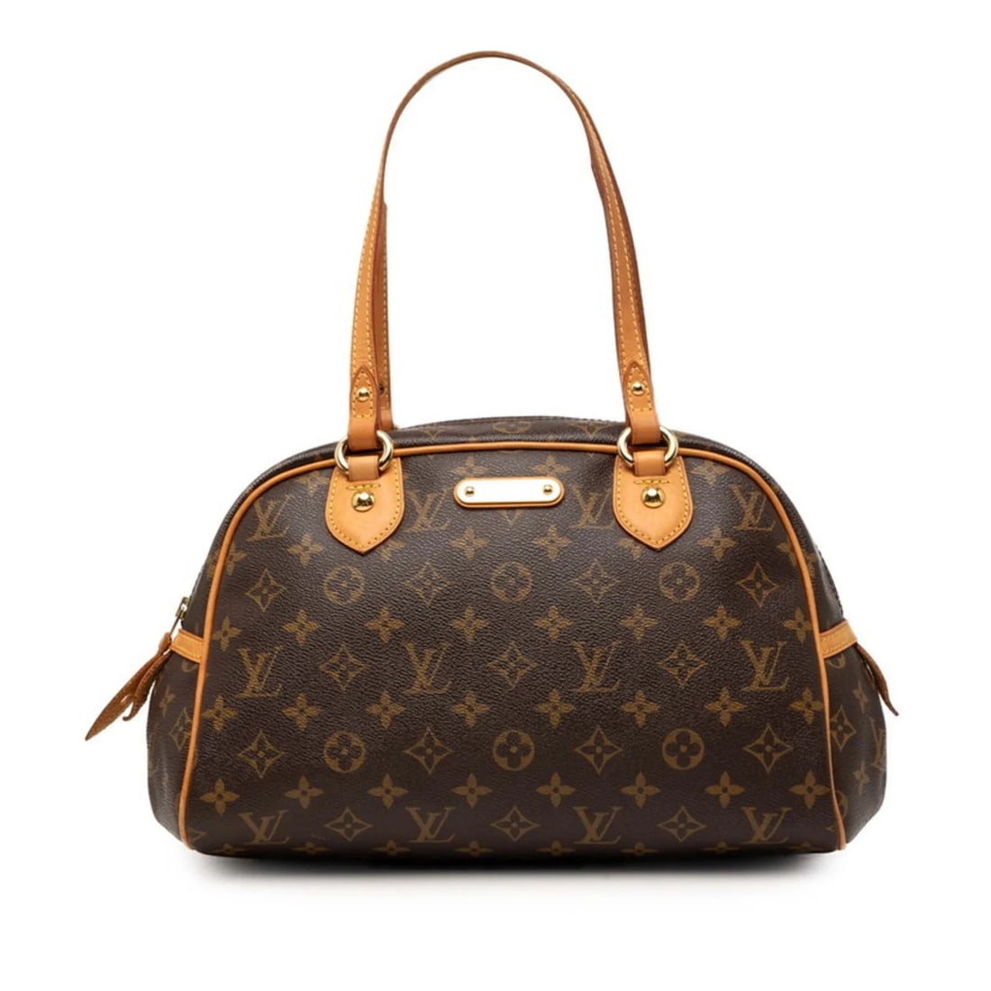 LOUIS VUITTON MONOGRAM MONTORGUEIL PM HANDBAG: Louis Vuitton Monogram Montorgueil PM Handbag Brand: Louis Vuitton Type/Style: Handbag Material: PVC , Leather Color: Brown Size: (HxWxD) 18cm x 32cm x 15cm / 7.08inch x 12.59inch x 5.9inch
