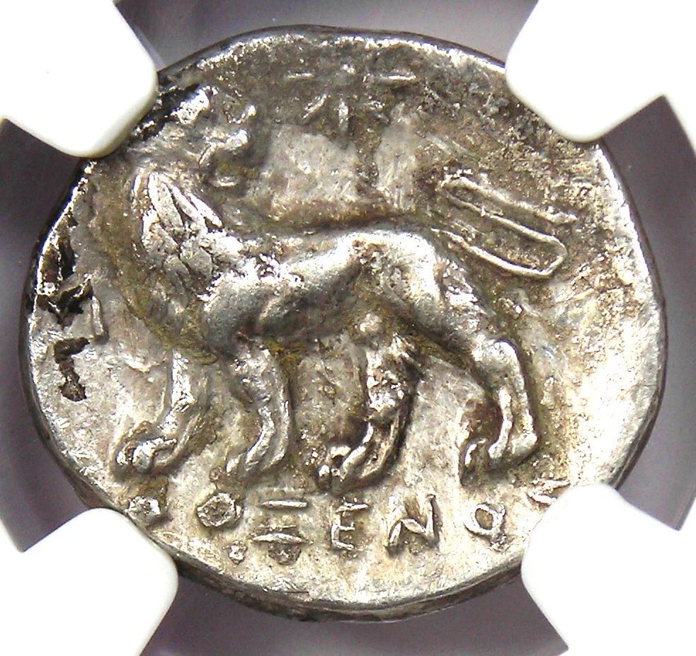 GREEK IONIA MILETUS SILVER AR DRACHM LION COIN: Greek Ionia Miletus Silver AR Drachm Lion Coin Year: 360 BC Denomination: Drachm Composition: Silver Country of Origin: Greece Accessories: None Accessories Notice: When purchasing pre-own