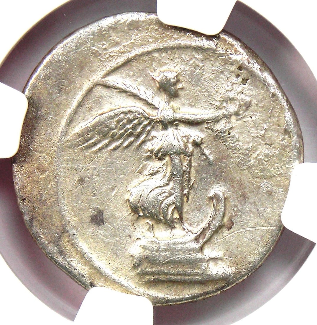 AUGUSTUS AR DENARIUS SILVER OCTAVIAN ROMAN COIN: Augustus AR Denarius Silver Octavian Roman Coin Year: 30 BC Denomination: Denarius Composition: Silver Country of Origin: Italy Accessories: None Accessories Notice: When purchasing pre-ow
