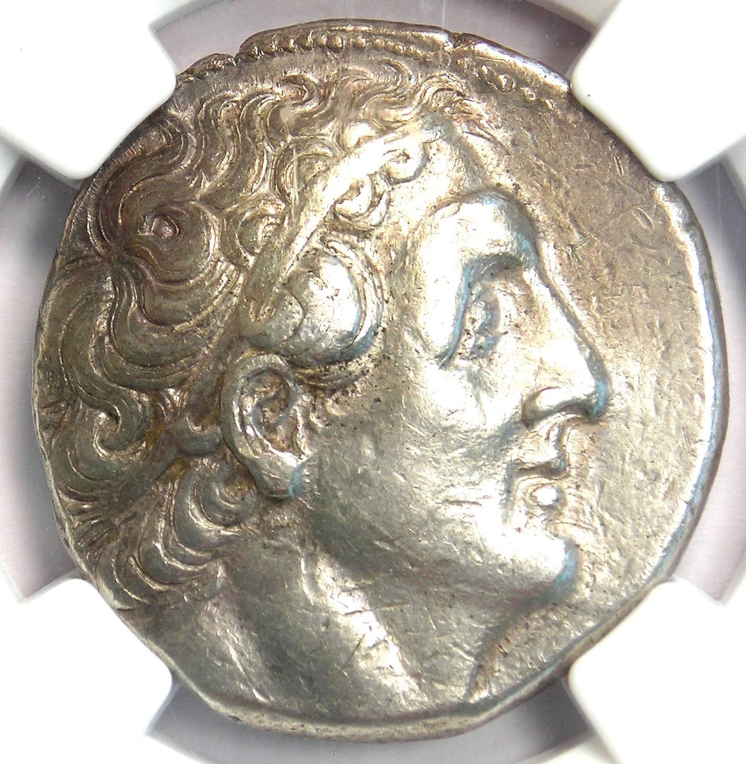 PTOLEMY II SILVER AR TETRADRACHM PTOLEMAIC COIN (1 of 2)