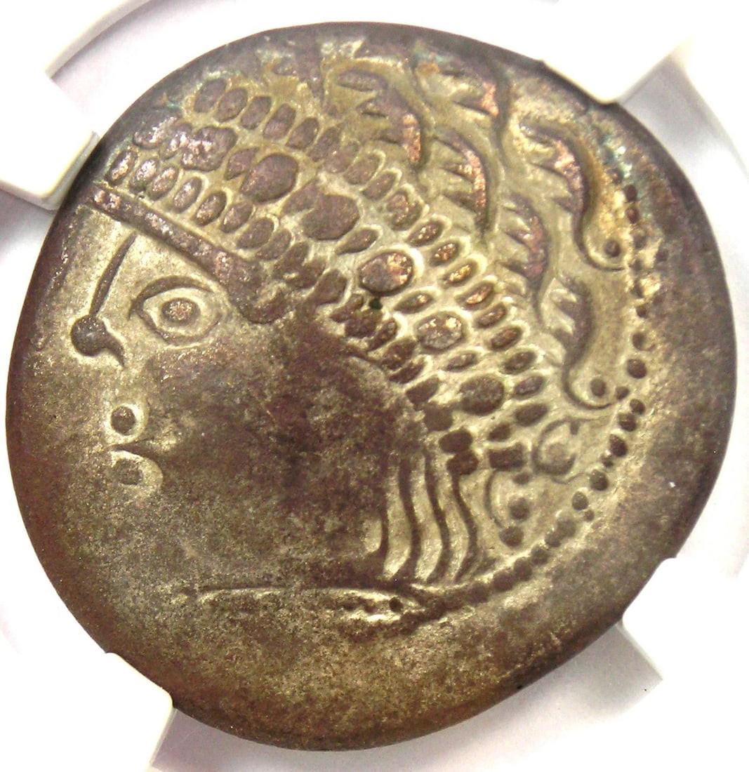 CELTS NORICUM AR TETRADRACHM SAMOBOR HORSE COIN: Celts Noricum AR Tetradrachm Samobor Horse Coin Year: 100 BC Denomination: Tetradrachm Composition: Silver Country of Origin: Greece Accessories: None Accessories Notice: When purchasing p