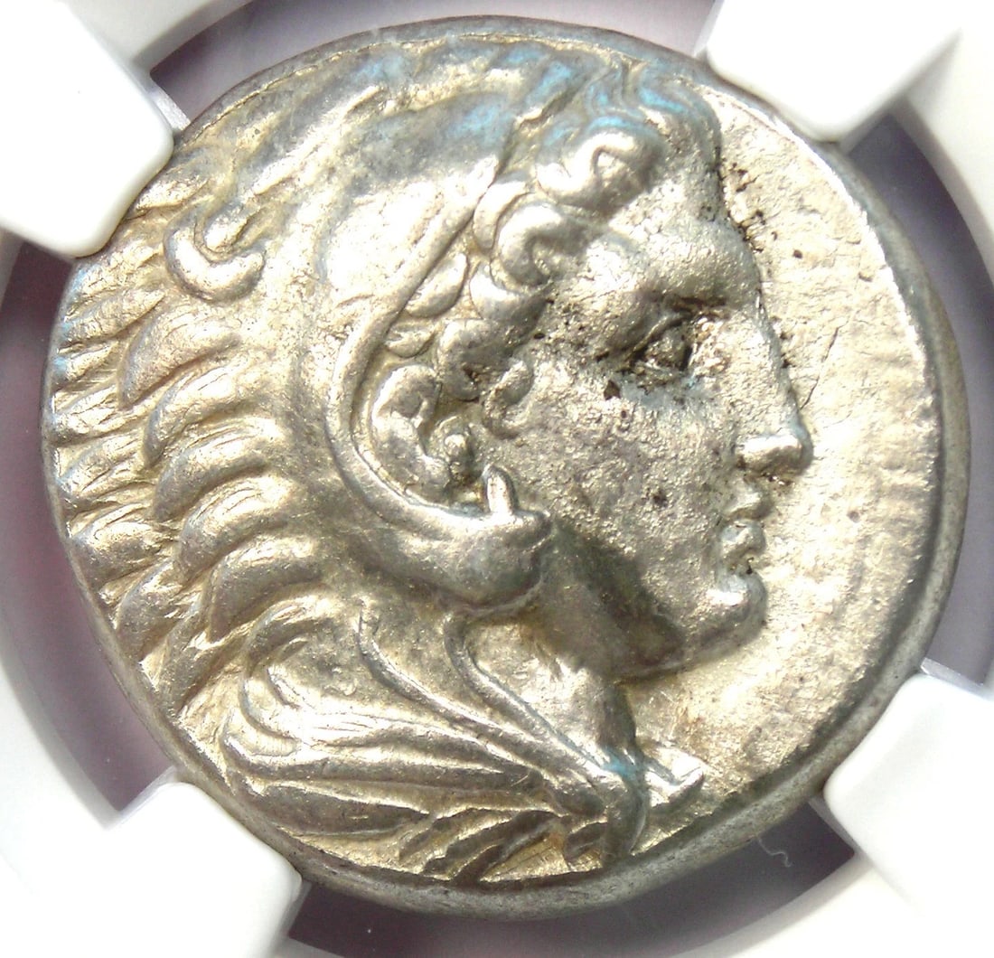 ALEXANDER THE GREAT III SILVER AR TETRADRACHM: Alexander the Great III Silver AR Tetradrachm Year: 336 BC Denomination: Tetradrachm Composition: Silver Country of Origin: Greece Accessories: None Accessories Notice: When purchasing pre