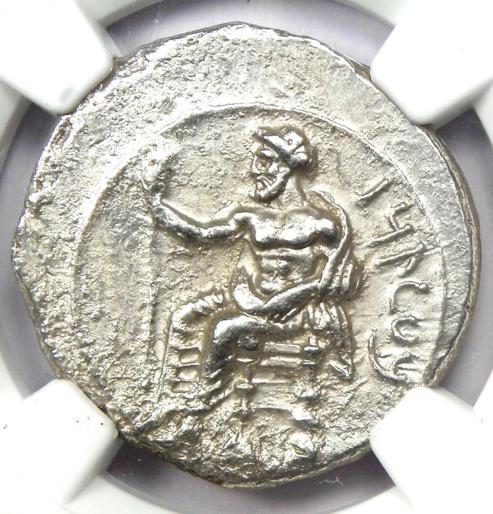 CILICIA TARSUS PHARNABAZUS AR SILVER STATER COIN (1 of 2)