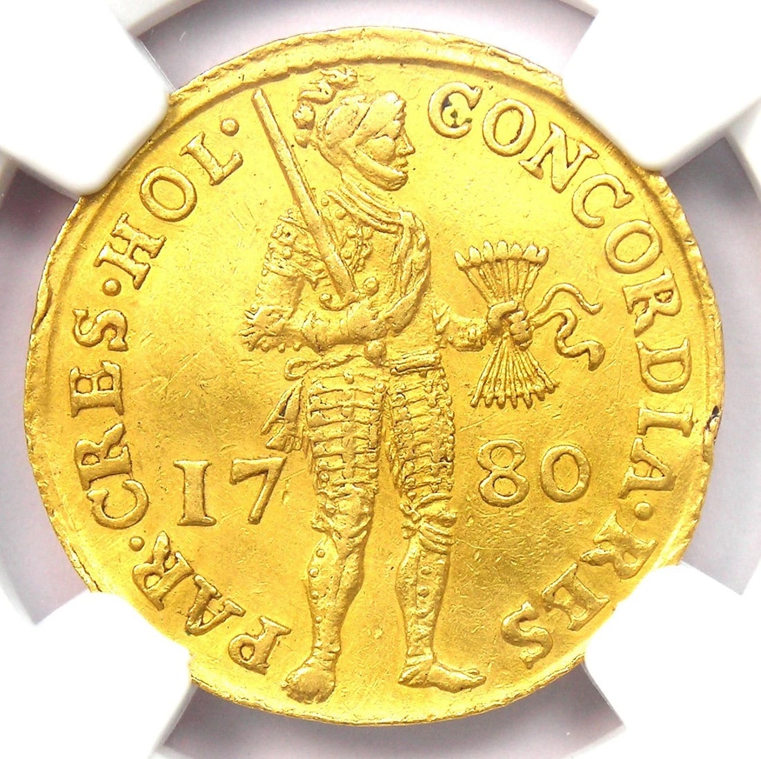 1780 GOLD NETHERLANDS HOLLAND GOLD DUCAT COIN 1D: 1780 Gold Netherlands Holland Gold Ducat Coin 1D Year: 1780 Denomination: Ducat Composition: Gold Country of Origin: Netherlands Accessories: None Accessories Notice: When purchasing pre-owned goods,