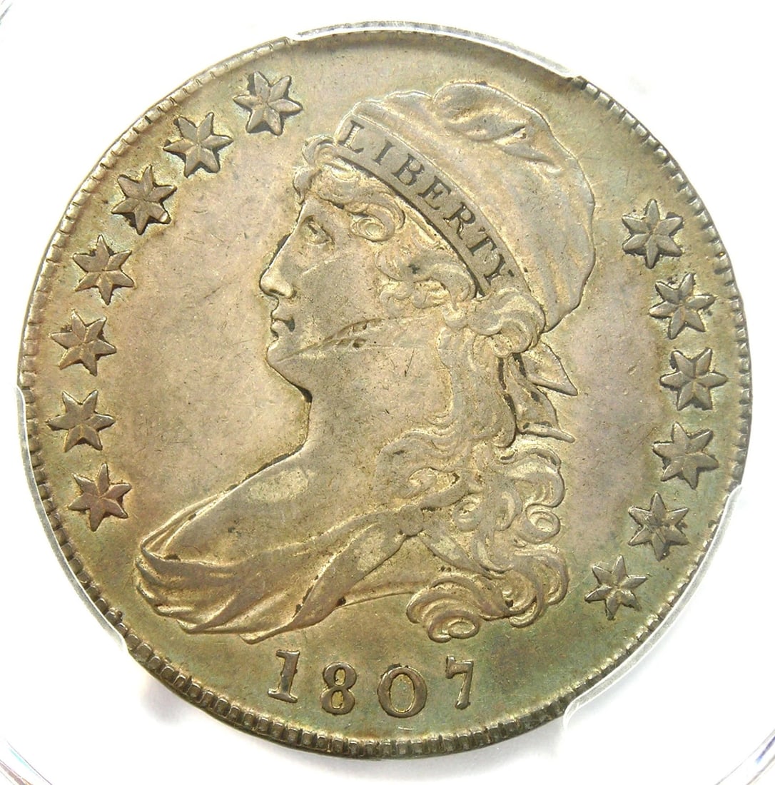 1807 CAPPED BUST HALF DOLLAR 50C COIN (1 of 2)