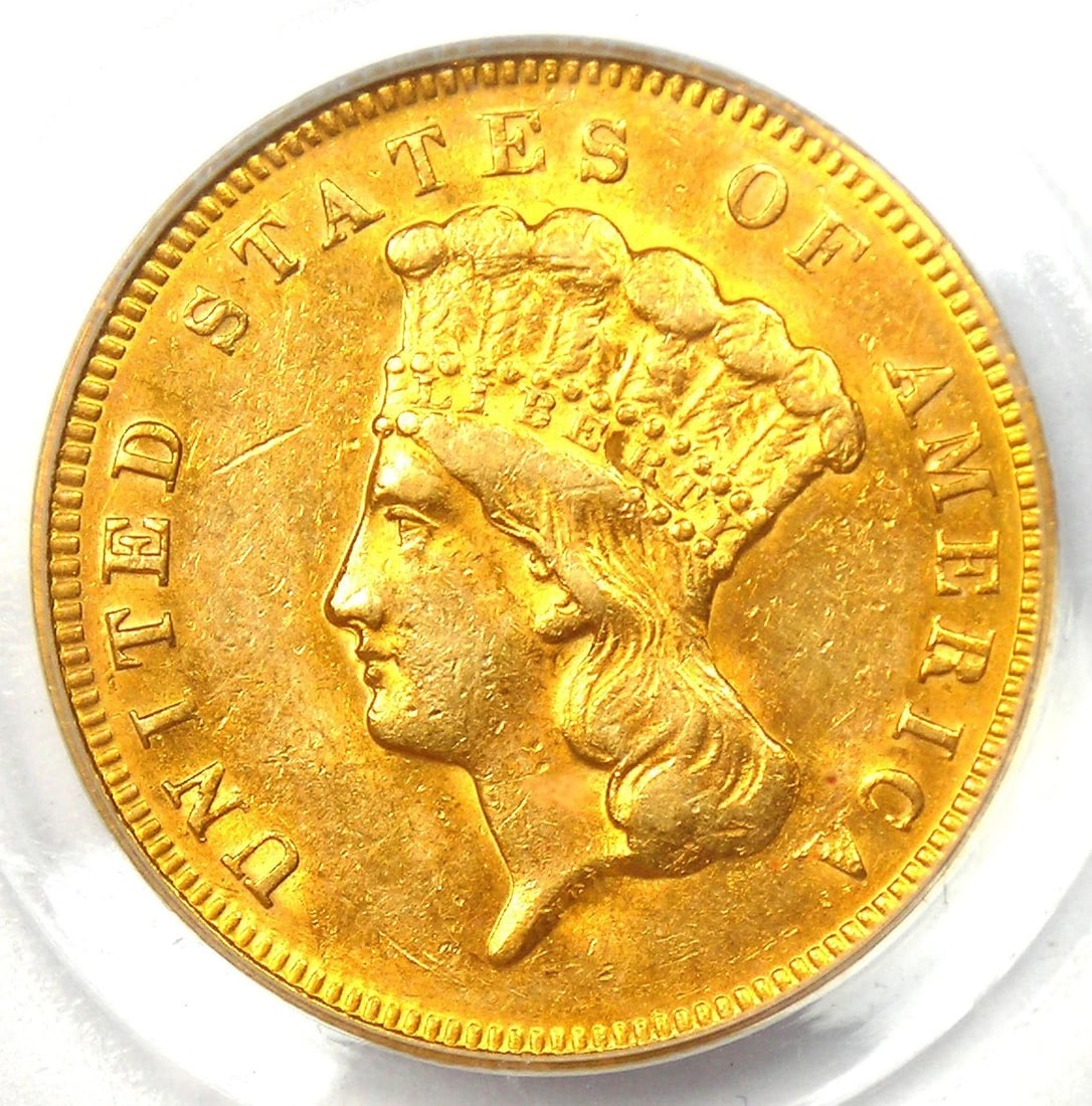 1878 THREE DOLLAR INDIAN GOLD COIN $3: 1878 Three Dollar Indian Gold Coin $3 Year: 1878 Denomination: $3 Composition: Gold Country of Origin: United States Accessories: None Accessories Notice: When purchasing pre-owned goods,