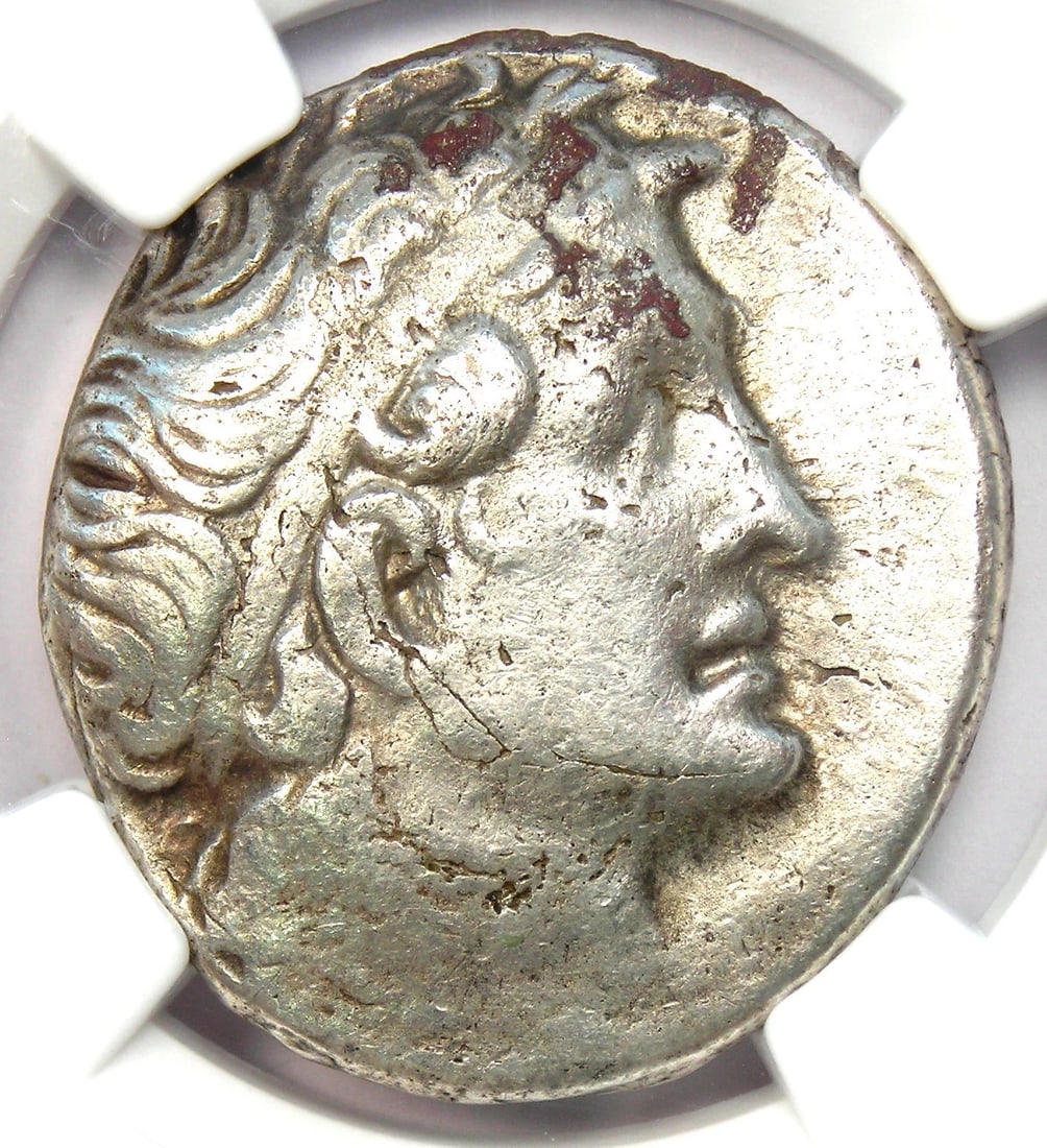 CLEOPATRA VII BI TETRADRACHM COIN KLEOPATRA: Cleopatra VII BI Tetradrachm Coin Kleopatra Year: 39 BC Denomination: Tetradrachm Composition: Country of Origin: Egypt Accessories: None Accessories Notice: When purchasing pre-owned good