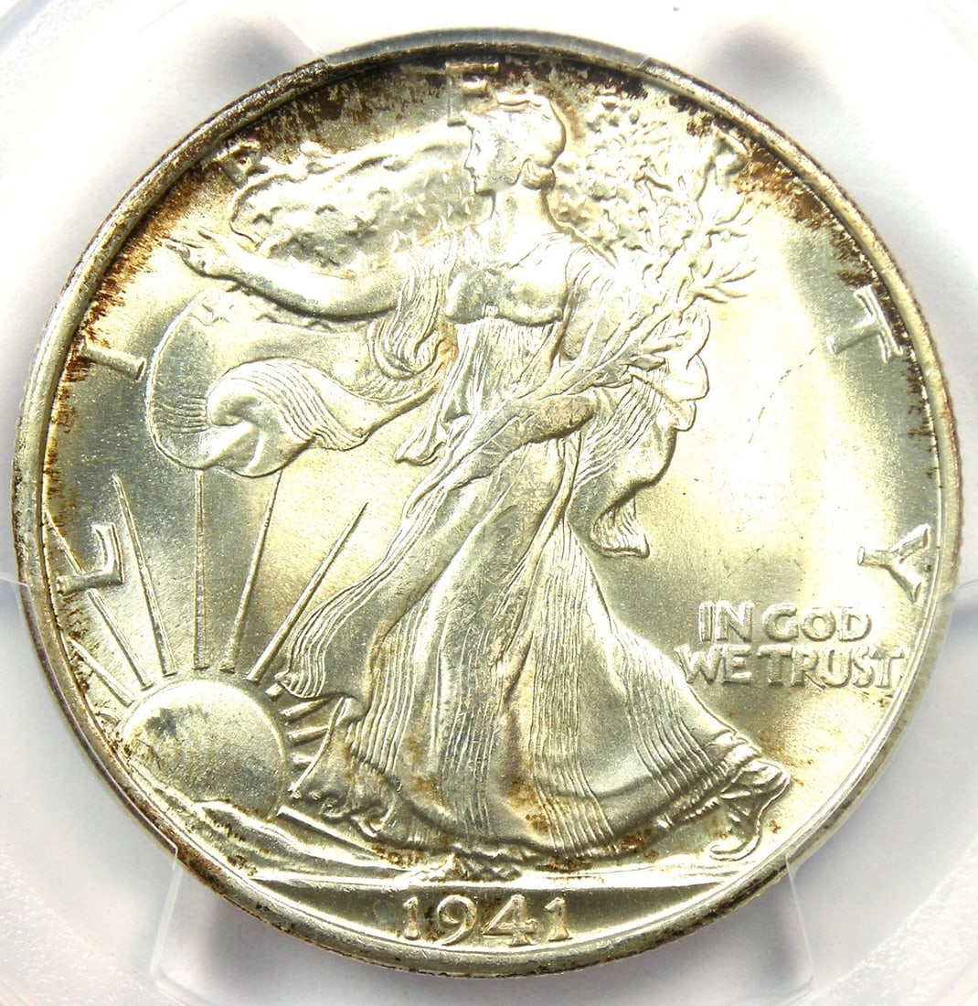 1941-S WALKING LIBERTY HALF DOLLAR 50C (1 of 2)
