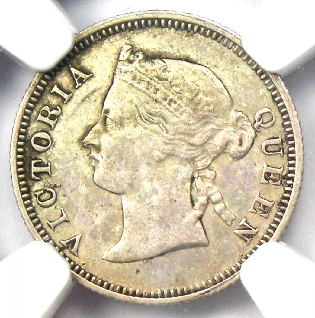 1873 STRAITS SETTLEMENTS VICTORIA 5C (1 of 2)