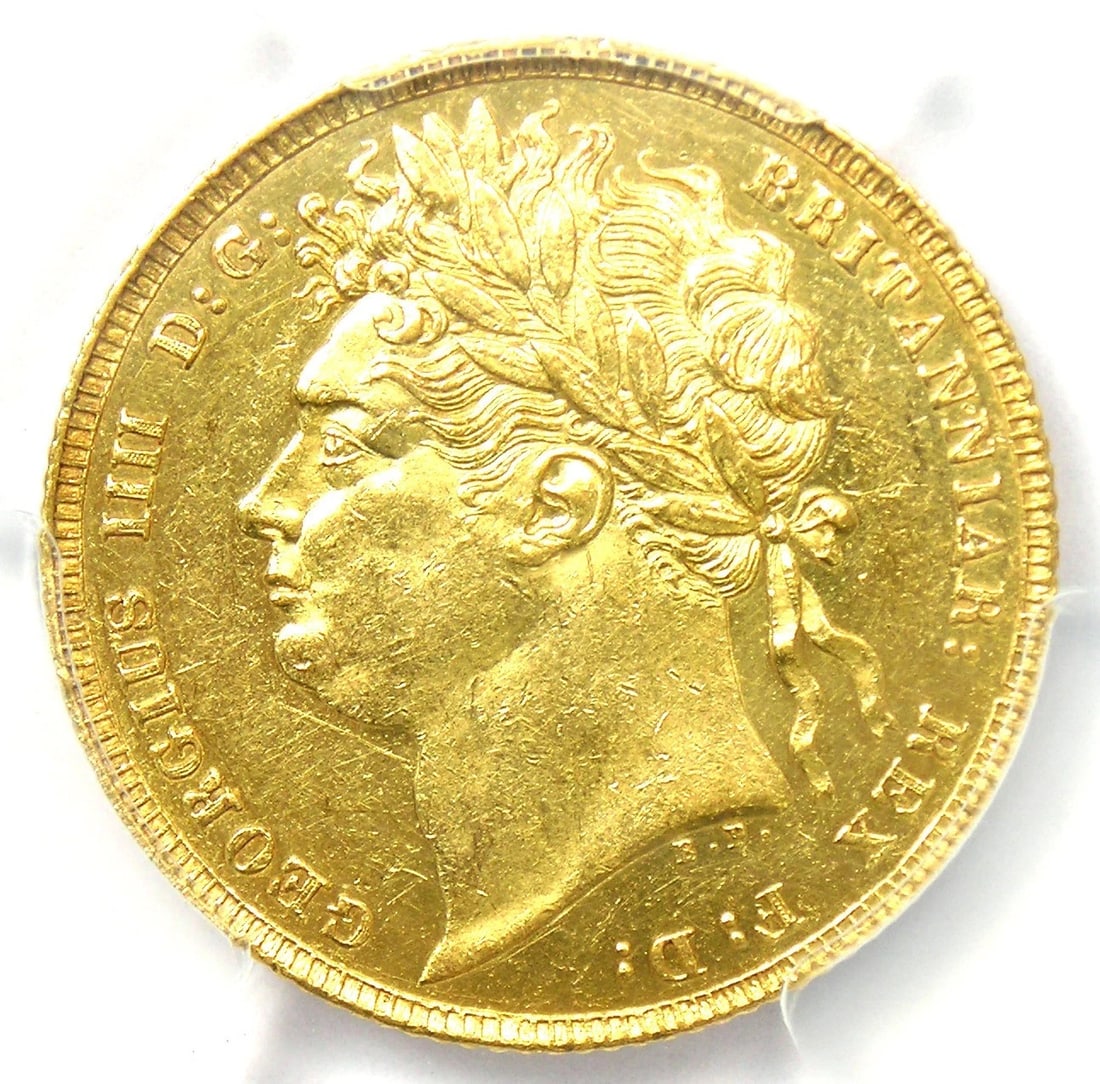 1821 BRITAIN GEORGE IV GOLD SOVEREIGN COIN 1S: 1821 Britain George IV Gold Sovereign Coin 1S Year: 1821 Denomination: 1 Sovereign Composition: Gold Country of Origin: United Kingdom Accessories: None Accessories Notice: When purchasing