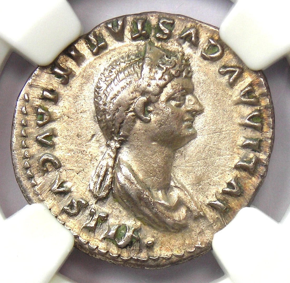 JULIA TITI AR DENARIUS SILVER TITUS ROMAN COIN: Julia Titi AR Denarius Silver Titus Roman Coin Year: 79 AD Denomination: Denarius Composition: Silver Country of Origin: Italy Accessories: None Accessories Notice: When purchasing pre-own