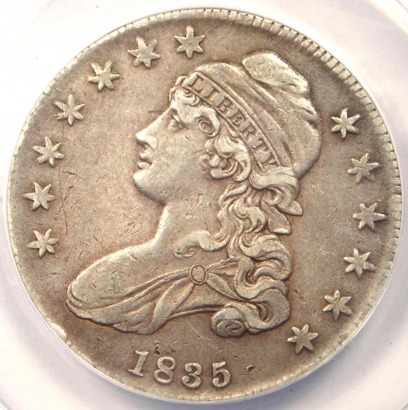 1835 CAPPED BUST HALF DOLLAR (1 of 2)