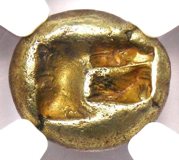 LYDIA ELECTRUM EL THIRD STATER TRITE - 2