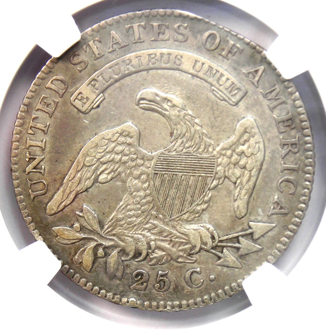 1825 CAPPED BUST QUARTER - 2