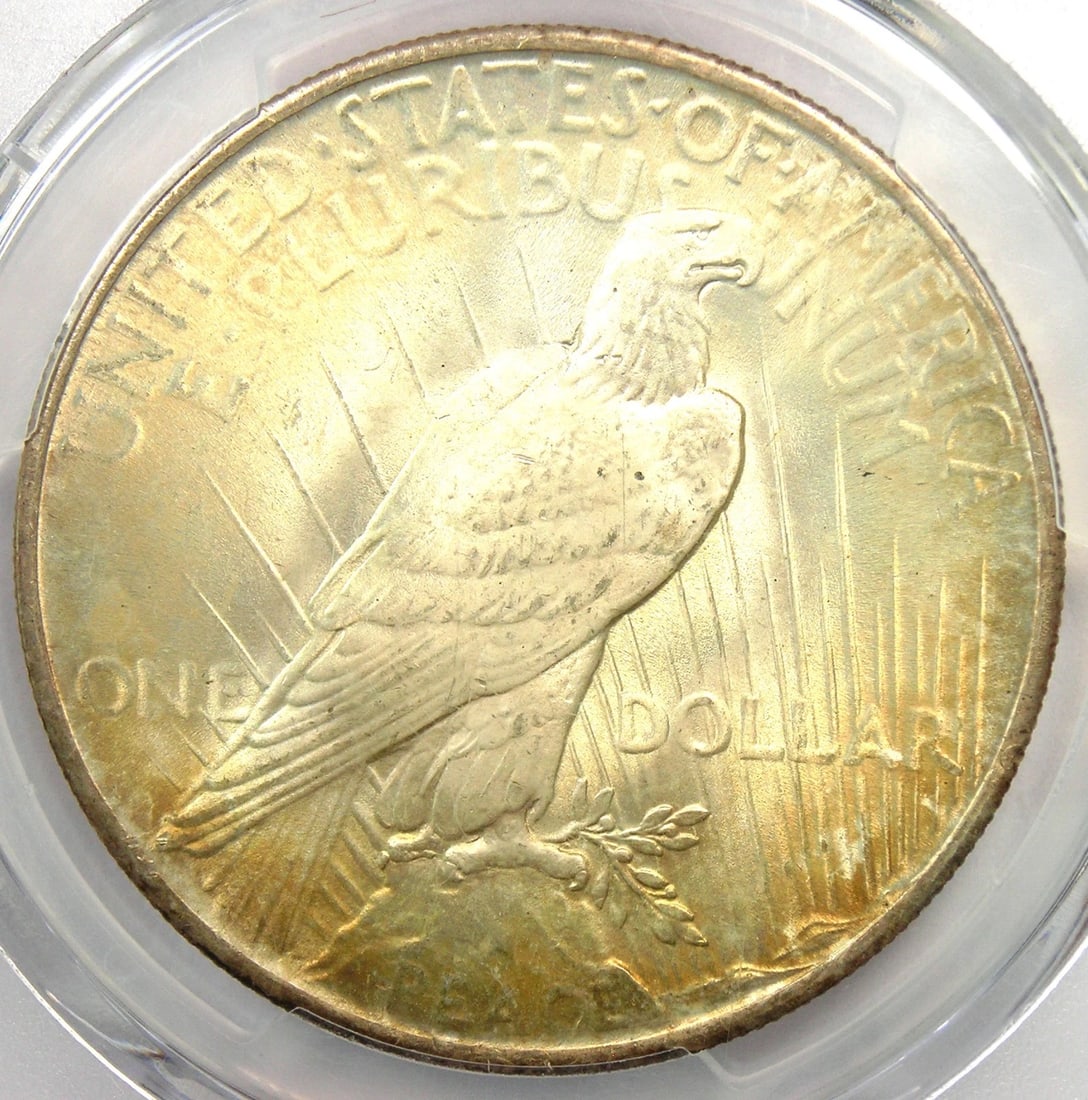 1925 PEACE SILVER DOLLAR $1 - 2