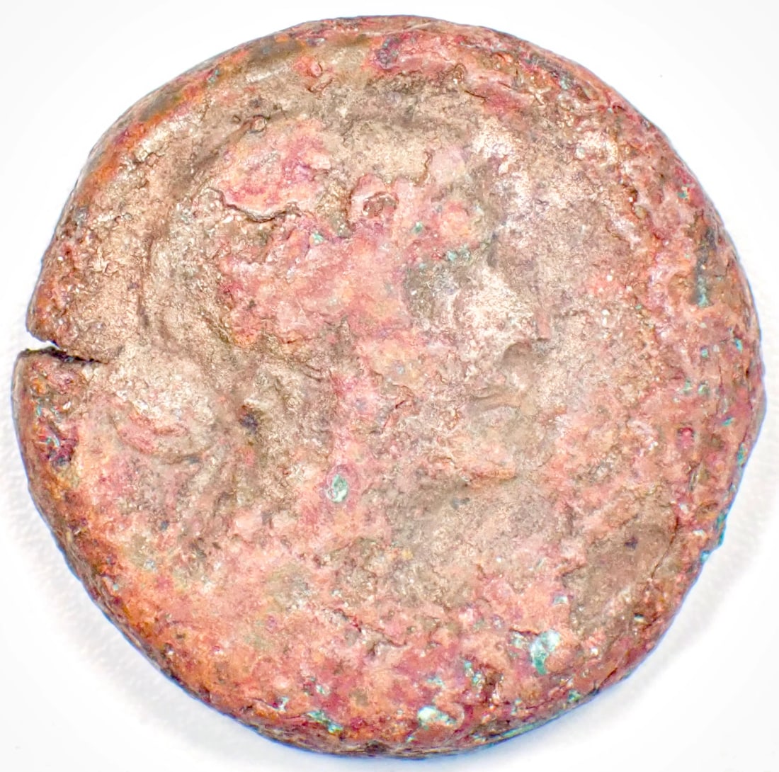 CLEOPATRA DRACHMAE DIOBOL: Cleopatra Drachmae Diobol Year: 51 BC Denomination: Diobol Composition: Copper Country of Origin: Egypt Accessories: None Accessories Notice: When purchasing pre-owned goods, please refer to the