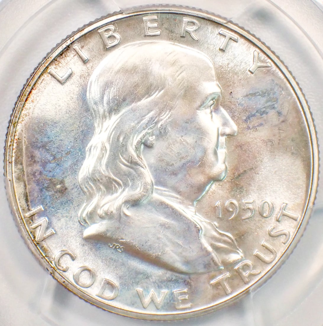 1950 PROOF FRANKLIN HALF DOLLAR 50C (1 of 2)