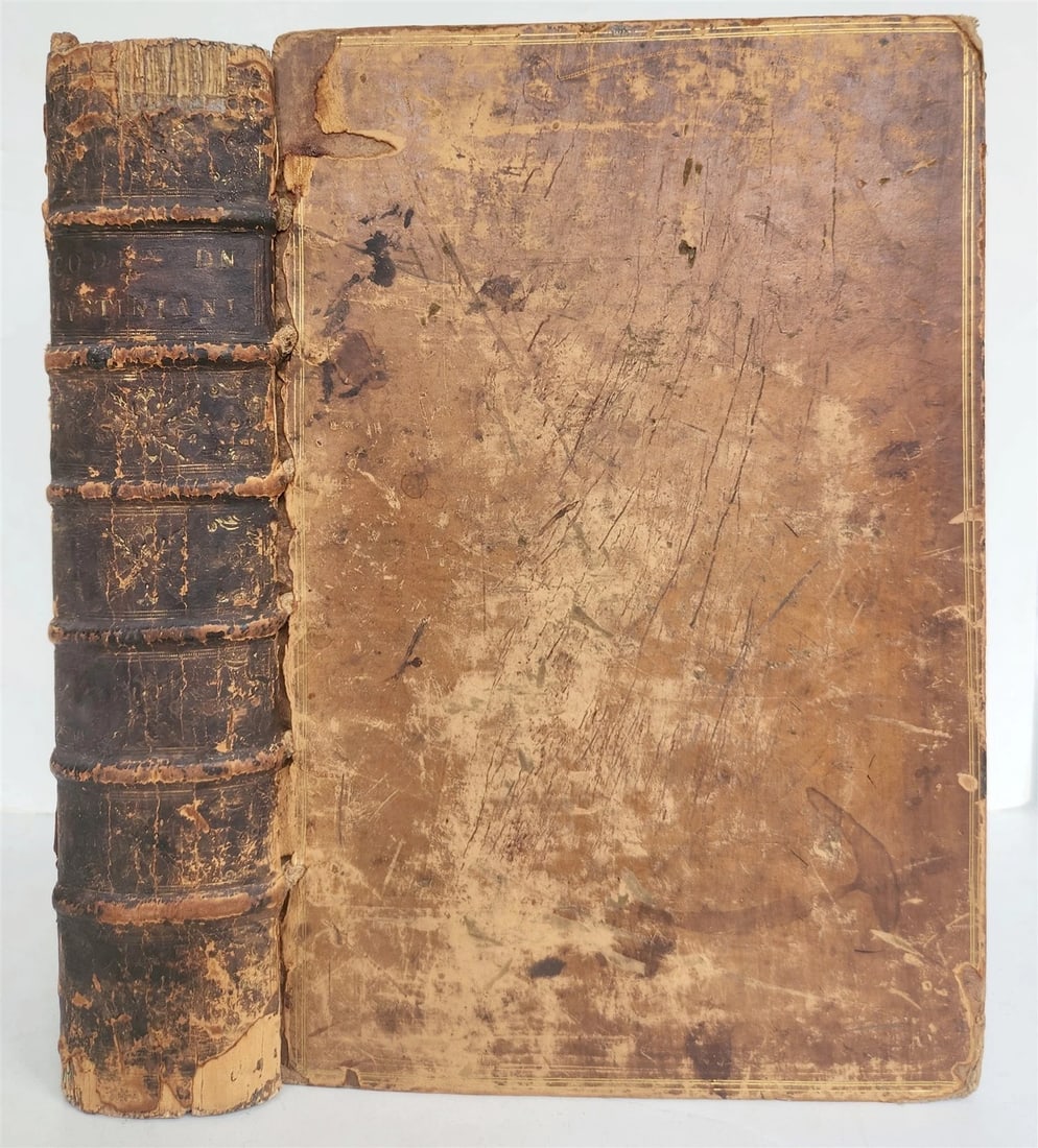 1559 CODEX DN. IUSTINIANI ANCIENT 16TH-CENTURY JUSTINIAN FOLIO CODE - 2
