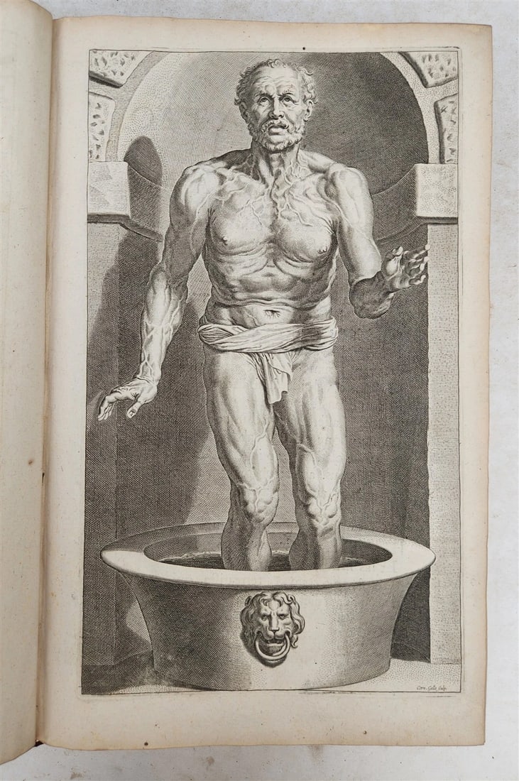 1682 SENECA OPERA QUAE EXSTANT OMNIA ILLUSTRATED VINTAGE FOLIO (1 of 13)