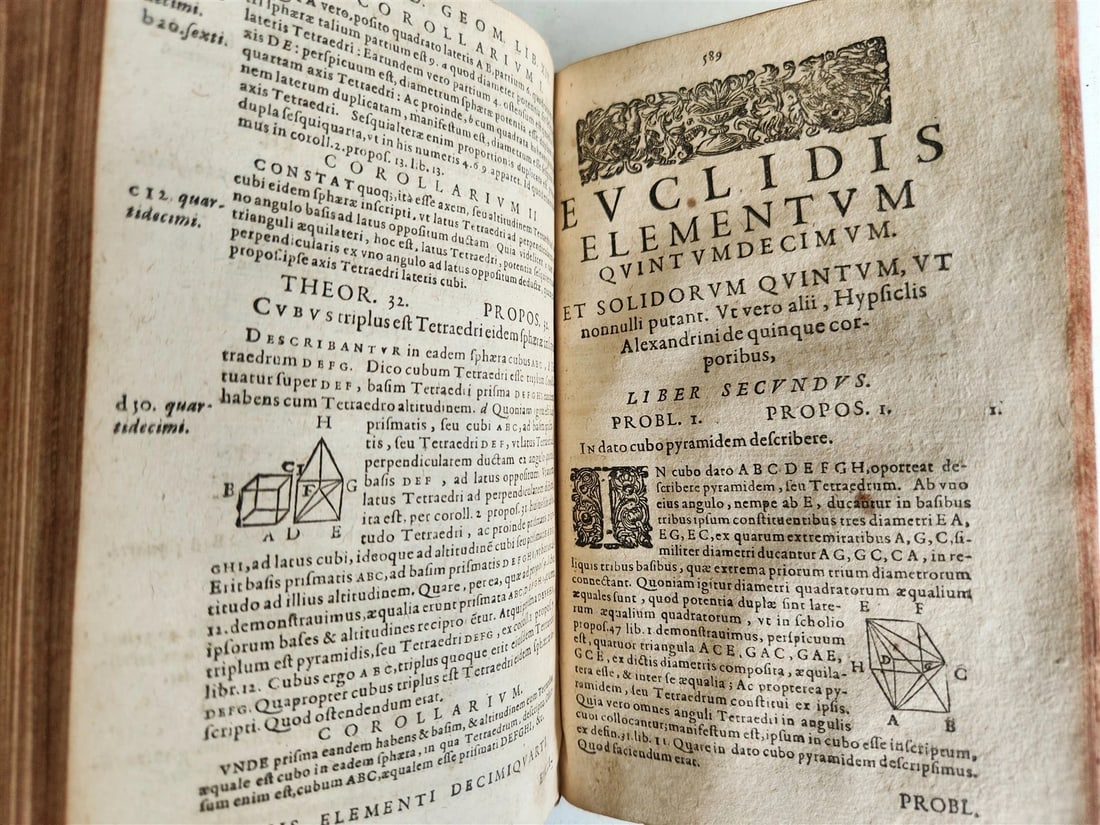 1607 ILLUSTRATED EUCLIDIS GEOMETRY - 10