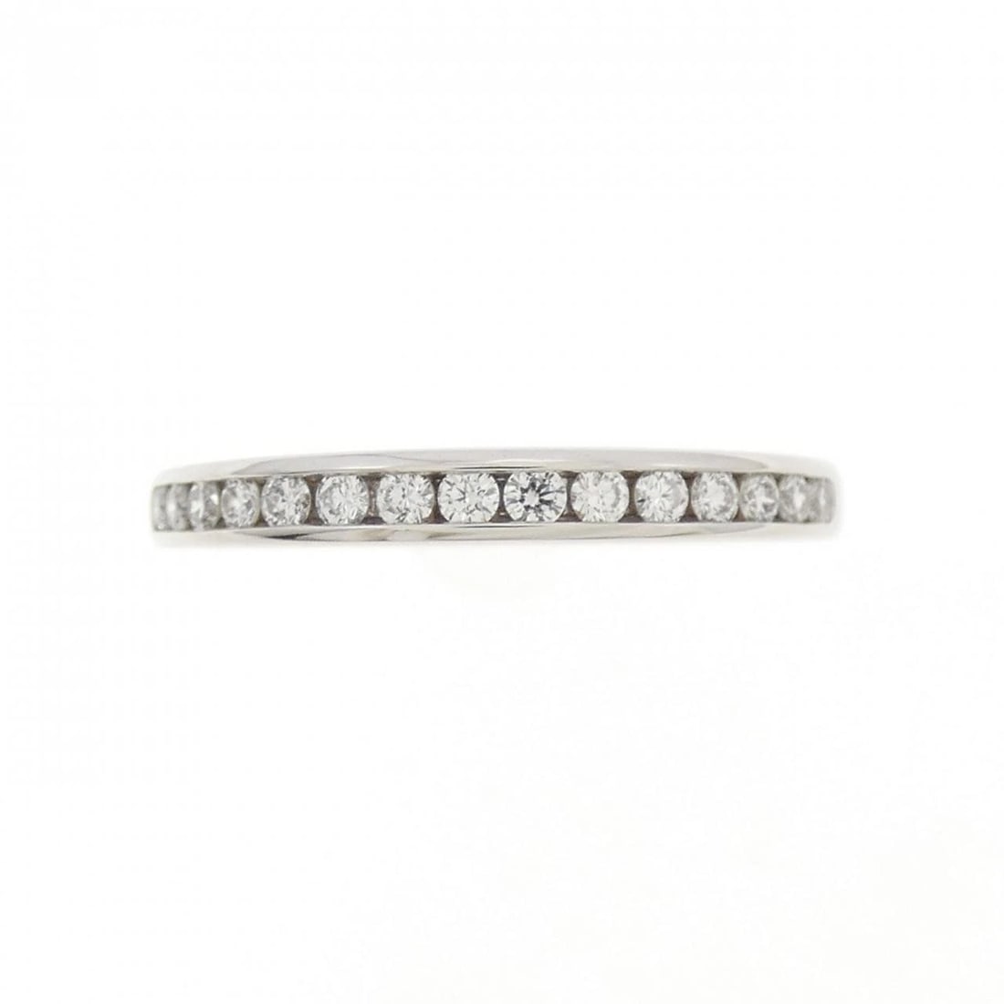 TIFFANY & CO. HALF CIRCLE CHANNEL SETTING RING - 2