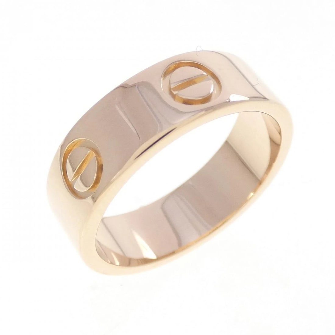 CARTIER LOVE RING: Cartier Love Ring Brand: CARTIER Type/Style: Cartier Ring Material: 750pink gold, Color: Pink Gold Size: US5 1/4(50) Accessories: None Accessories Notice: When purchasing pre-owned goods, please