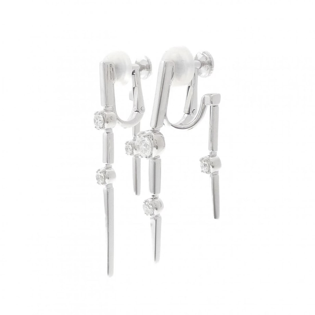 TASAKI DIAMOND EARRING - 2
