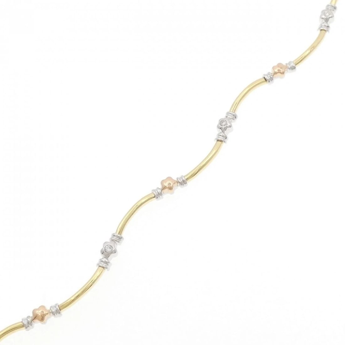 PONTE VECCHIO DIAMOND BRACELET: Ponte Vecchio Diamond Bracelet Brand: Ponte Vecchio Type/Style: Ponte Vecchio Bracelet Material: 750 Yellow Gold/750 White Gold/750 Pink Gold, Main Stone Natural Color: Yellow Gold White Gold Pink