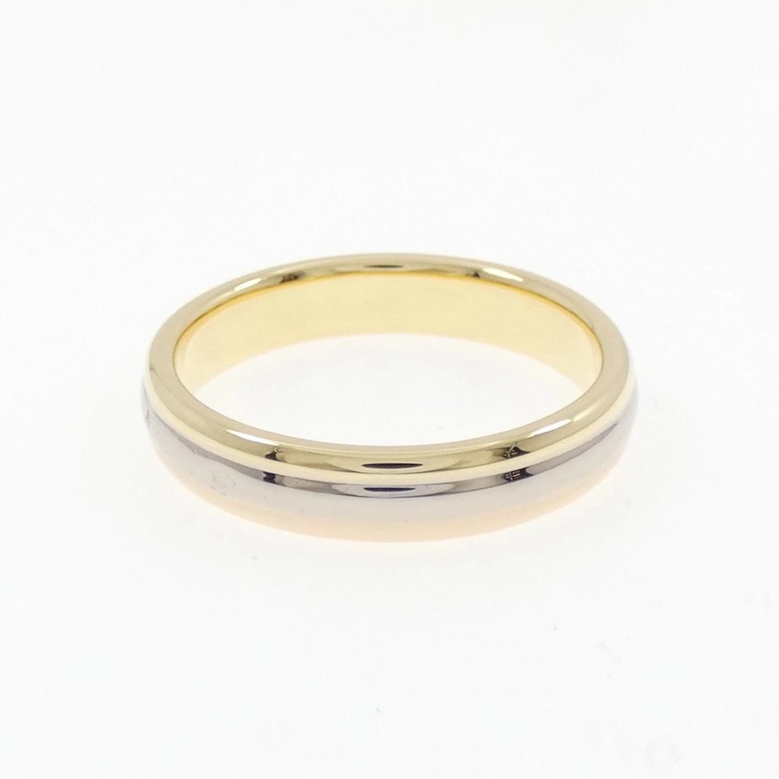 CARTIER THREE-COLOR WEDDING RING - 2