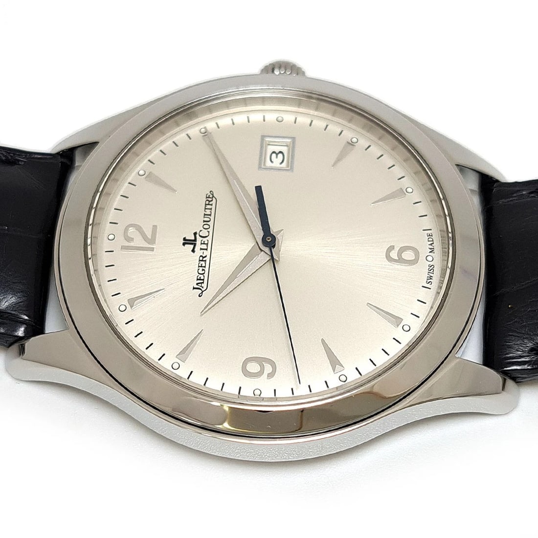 JAEGER-LECOULTRE SILVER WATCH - 4
