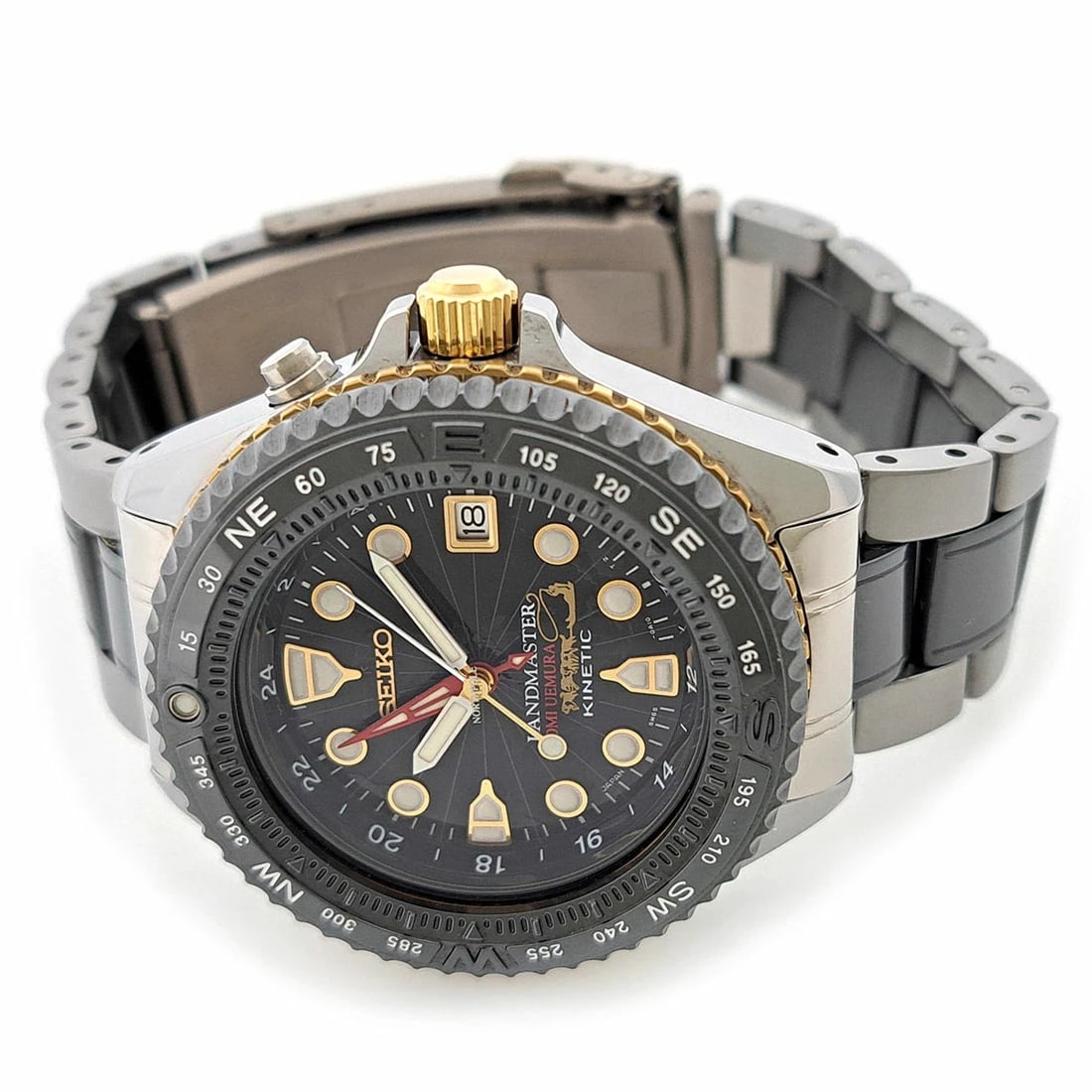 SEIKO BLACK WATCH - 2