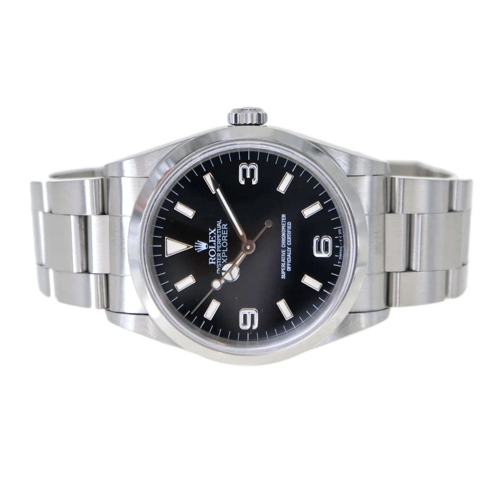 ROLEX EXPLORER BLACK WATCH - 6